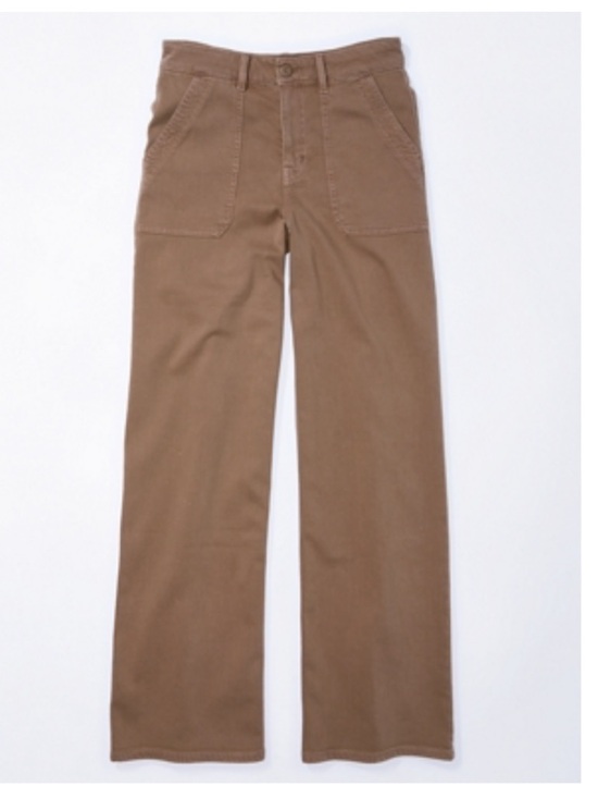 American Eagle Outfitters Pants - Dreamy Drape Stretch Super High-Waisted Baggy Wide Leg Pant